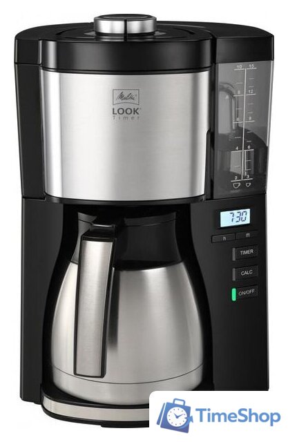Капельная кофеварка Melitta Look V Therm Timer (черный) - Изображение №1 — Интернет-магазин Time-Shop