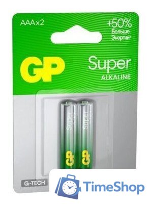 Батарейка GP Super G-Tech LR03/24AA21-2CRSBC2 - Изображение №2 — Интернет-магазин Time-Shop