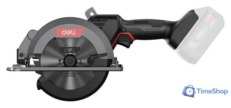 Дисковая (циркулярная) пила Deli EDE-YJ20-1 (без АКБ) - Изображение №3 — Интернет-магазин Time-Shop