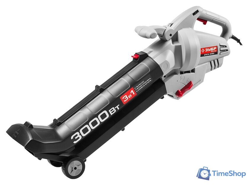 Колесная воздуходувка Зубр ЗПСЭ-3000 - Изображение №3 — Интернет-магазин Time-Shop