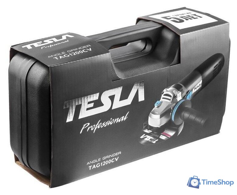 Угловая шлифмашина Tesla TAG1200CV - Изображение №10 — Интернет-магазин Time-Shop