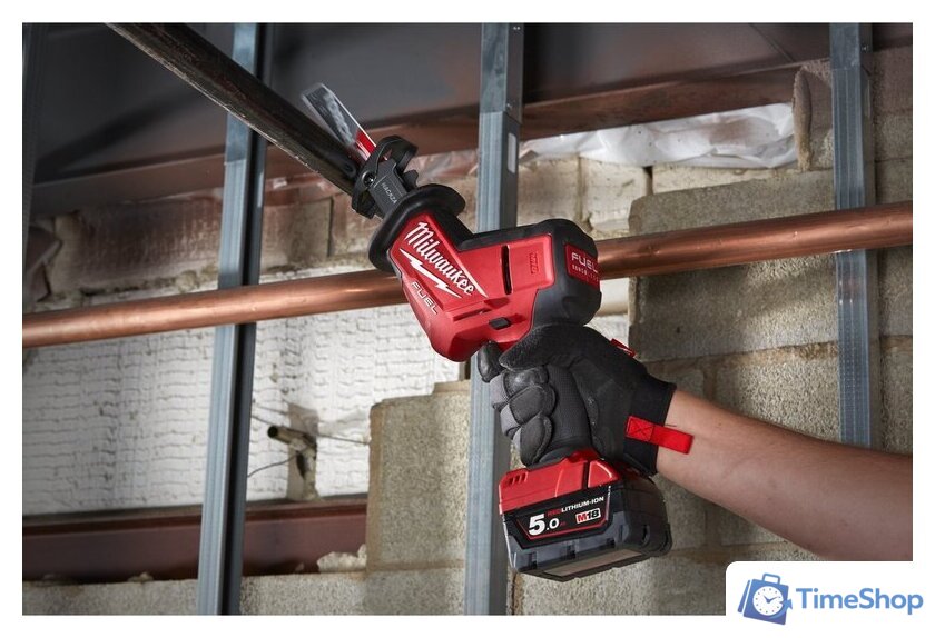 Сабельная пила Milwaukee M18 FHZ-0X 4933500564 (без АКБ, кейс) - Изображение №5 — Интернет-магазин Time-Shop