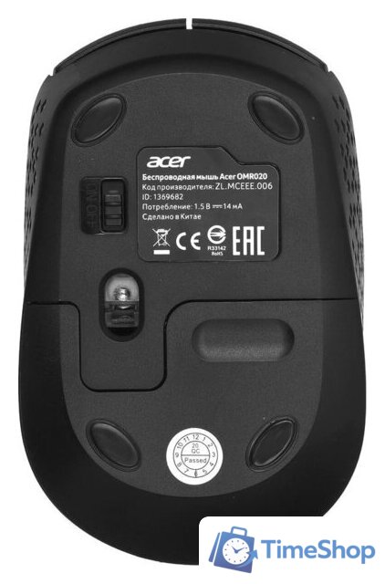 Мышь Acer OMR020 - Изображение №6 — Интернет-магазин Time-Shop