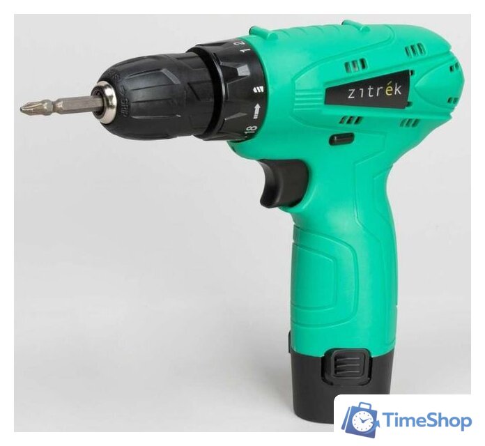 Дрель-шуруповерт Zitrek Green 12 063-4071 (с 1-м АКБ) - Изображение №2 — Интернет-магазин Time-Shop