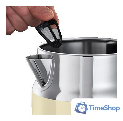Электрический чайник Russell Hobbs 21672-70 Retro Vintage Cream - Изображение №3 — Интернет-магазин Time-Shop