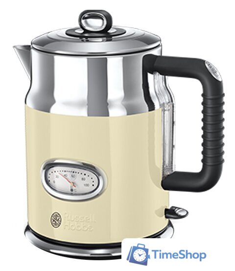 Электрический чайник Russell Hobbs 21672-70 Retro Vintage Cream - Изображение №1 — Интернет-магазин Time-Shop