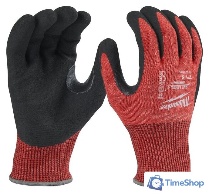 Перчатки хозяйственные Milwaukee Cut level 4/D 8/M 4932479912 - Изображение №1 — Интернет-магазин Time-Shop