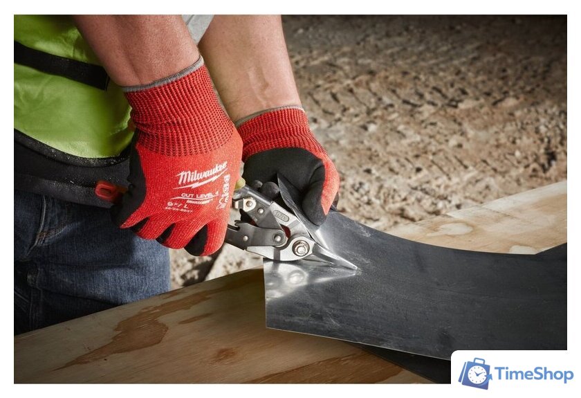 Перчатки хозяйственные Milwaukee Cut level 4/D 8/M 4932479912 - Изображение №4 — Интернет-магазин Time-Shop