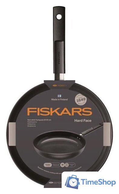 Сковорода Fiskars Hard Face 1075521 - Изображение №4 — Интернет-магазин Time-Shop