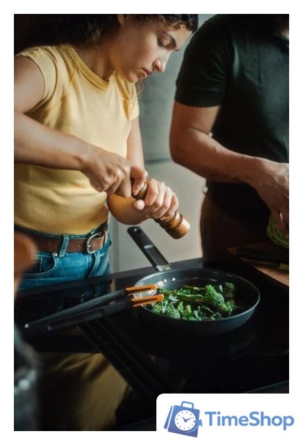 Сковорода Fiskars Hard Face 1075521 - Изображение №5 — Интернет-магазин Time-Shop