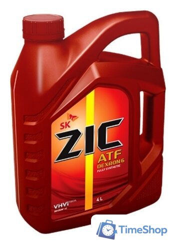 Трансмиссионное масло ZIC ATF Dexron 6 4л - Изображение №1 — Интернет-магазин Time-Shop
