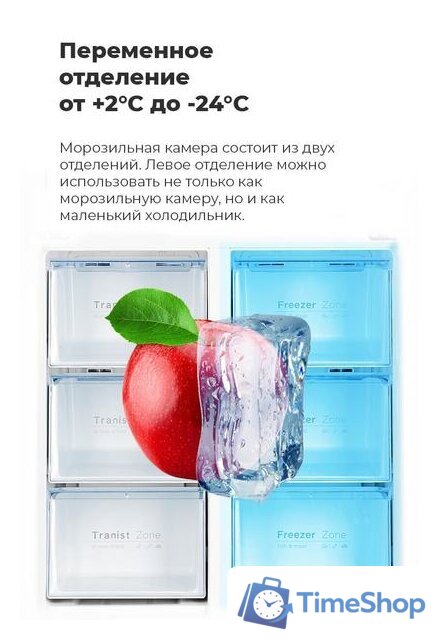 Четырёхдверный холодильник MAUNFELD MFF181NFB - Изображение №11 — Интернет-магазин Time-Shop