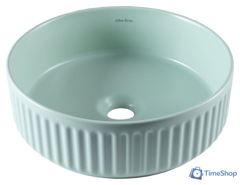 Умывальник Allen Brau Fantasy Line 36 4.11032.MT мятный - Изображение №7 — Интернет-магазин Time-Shop