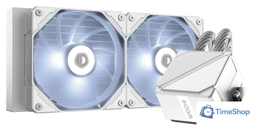 Система жидкостного охлаждения для процессора ID-Cooling DashFlow 240 Basic White - Изображение №1 — Интернет-магазин Time-Shop