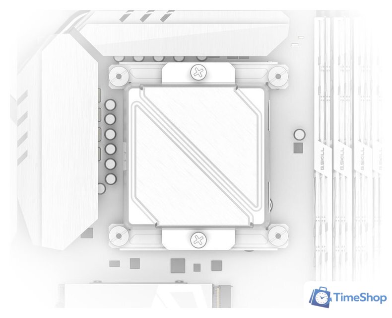Система жидкостного охлаждения для процессора ID-Cooling DashFlow 240 Basic White - Изображение №5 — Интернет-магазин Time-Shop