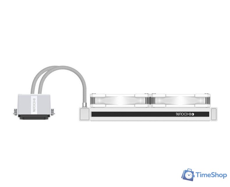Система жидкостного охлаждения для процессора ID-Cooling DashFlow 240 Basic White - Изображение №2 — Интернет-магазин Time-Shop