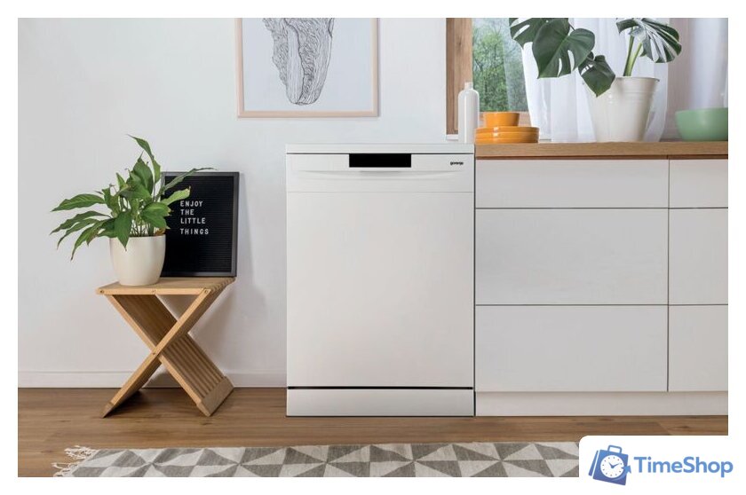 Отдельностоящая посудомоечная машина Gorenje GS620E10W - Изображение №4 — Интернет-магазин Time-Shop