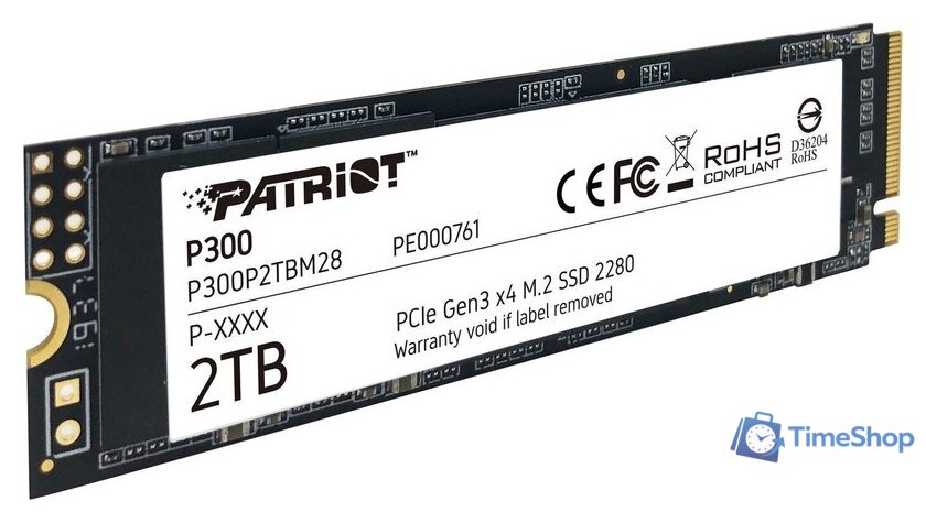 SSD Patriot P300 2TB P300P2TBM28 - Изображение №2 — Интернет-магазин Time-Shop