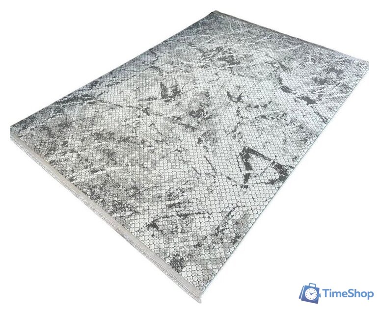 Ковер для жилой комнаты Radjab Carpet Бутик BT 328 Прямоугольник 11550RK (2x2.9, Dark Grey) - Изображение №1 — Интернет-магазин Time-Shop