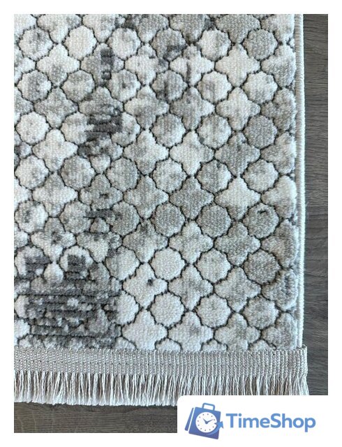 Ковер для жилой комнаты Radjab Carpet Бутик BT 328 Прямоугольник 11550RK (2x2.9, Dark Grey) - Изображение №2 — Интернет-магазин Time-Shop