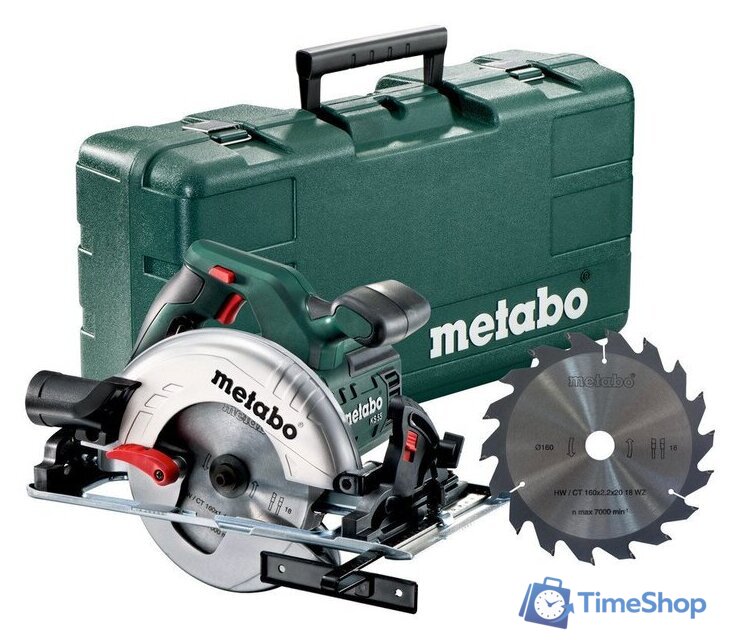 Дисковая (циркулярная) пила Metabo KS 55 FS Set 690903000 - Изображение №1 — Интернет-магазин Time-Shop