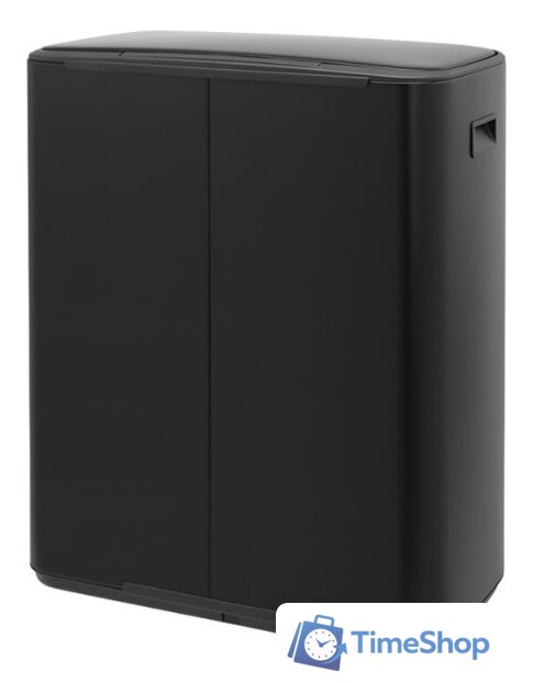 Система сортировки мусора Brabantia Bo Pedal Bin 2 x 30 л (черный матовый) - Изображение №5 — Интернет-магазин Time-Shop