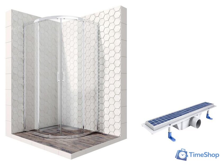 Душевой уголок Ambassador Set 14011104-ST4 - Изображение №1 — Интернет-магазин Time-Shop