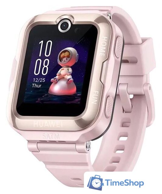Детские умные часы Huawei Watch Kids 4 Pro (розовый) - Изображение №5 — Интернет-магазин Time-Shop