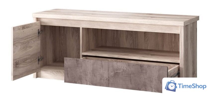 Тумба Anrex Jazz RTV 1D1SN (каштан найроби-оникс) - Изображение №2 — Интернет-магазин Time-Shop