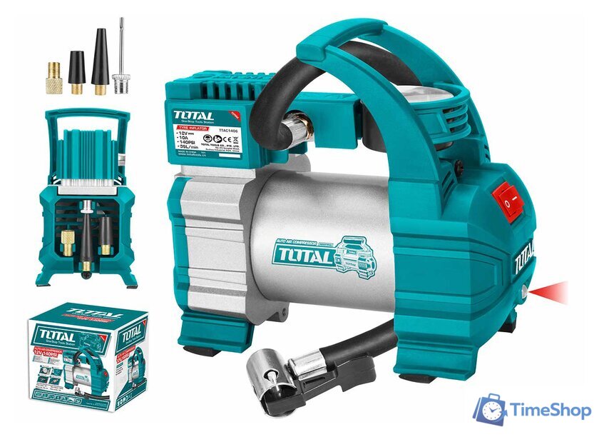 Автомобильный компрессор Total TTAC1406 - Изображение №1 — Интернет-магазин Time-Shop