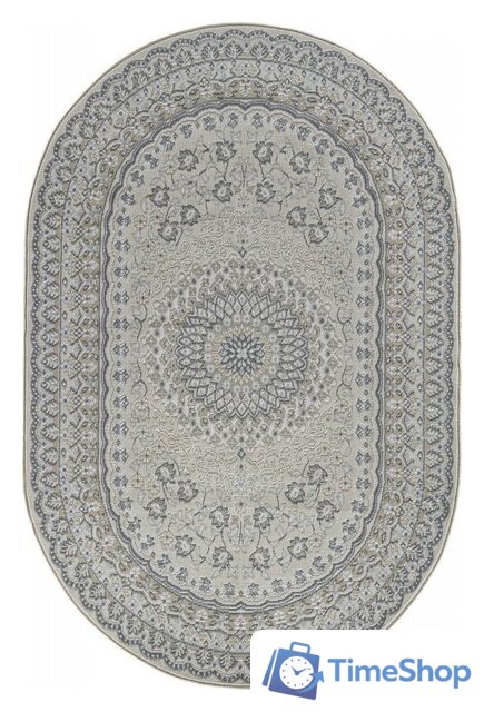 Ковер для жилой комнаты Merinos Cuba F399-OVAL-BEIGE (1х2) - Изображение №1 — Интернет-магазин Time-Shop
