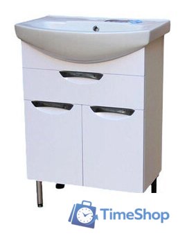  СанитаМебель Тумба с умывальником Камелия-64.22 Д3 + Балтика 60 - Изображение №1 — Интернет-магазин Time-Shop