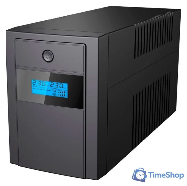Источник бесперебойного питания IPPON Back Basic 1200 LCD Euro - Изображение №1 — Интернет-магазин Time-Shop