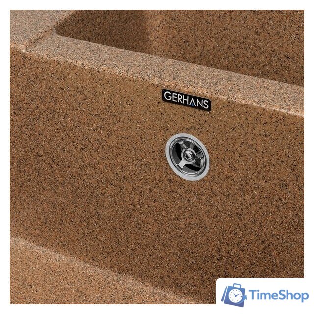Кухонная мойка Gerhans C10 (терракот) - Изображение №5 — Интернет-магазин Time-Shop