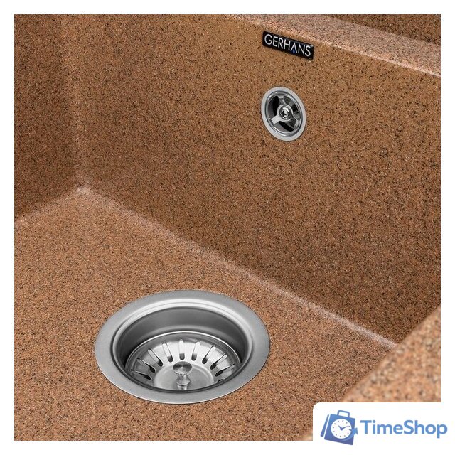 Кухонная мойка Gerhans C10 (терракот) - Изображение №4 — Интернет-магазин Time-Shop