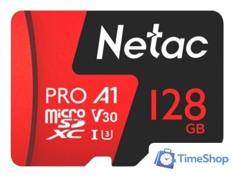 Карта памяти Netac P500 Extreme Pro 128GB NT02P500PRO-128G-S - Изображение №1 — Интернет-магазин Time-Shop