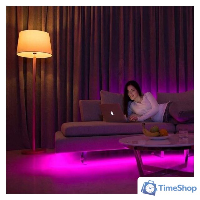 Готовый комплект светодиодной ленты Yeelight LED Lightstrip 1S YLDD05YL 2 м - Изображение №11 — Интернет-магазин Time-Shop