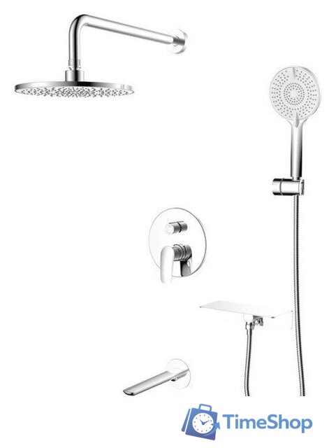 Душевая система  Milardo Rora RORSB03M68 - Изображение №1 — Интернет-магазин Time-Shop