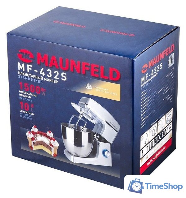 Планетарный миксер MAUNFELD MF-432S - Изображение №9 — Интернет-магазин Time-Shop