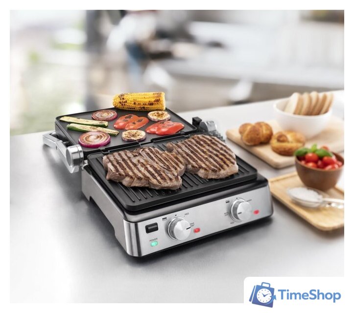 Электрогриль DeLonghi CGH920 - Изображение №6 — Интернет-магазин Time-Shop