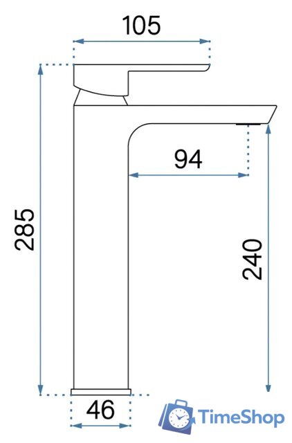 Смеситель Rea Argus B6209 (хром глянцевый) - Изображение №6 — Интернет-магазин Time-Shop