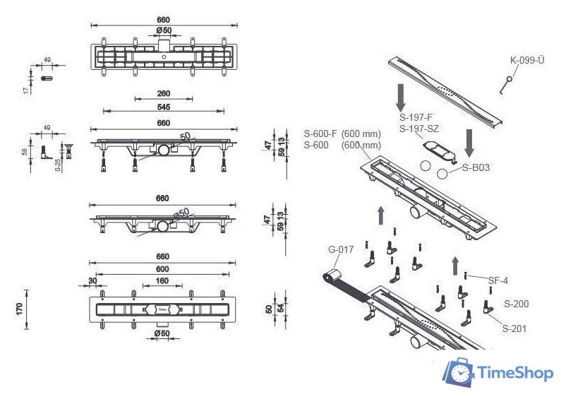 Душевая стенка Ambassador Set 15031112-ST8 - Изображение №16 — Интернет-магазин Time-Shop
