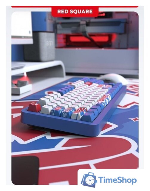 Клавиатура Red Square Alumix TKL Classic Pakuru (белый, g3ms Aquamarine) - Изображение №18 — Интернет-магазин Time-Shop