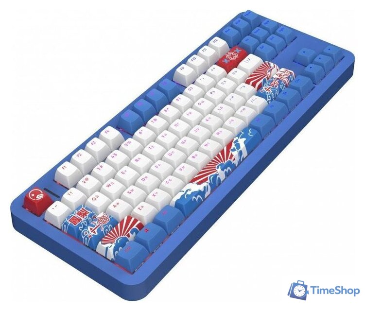 Клавиатура Red Square Alumix TKL Classic Pakuru (белый, g3ms Aquamarine) - Изображение №4 — Интернет-магазин Time-Shop