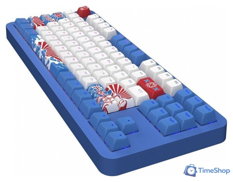 Клавиатура Red Square Alumix TKL Classic Pakuru (белый, g3ms Aquamarine) - Изображение №5 — Интернет-магазин Time-Shop