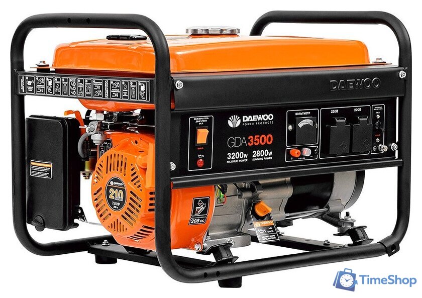 Бензиновый генератор Daewoo Power GDA 3500 - Изображение №1 — Интернет-магазин Time-Shop