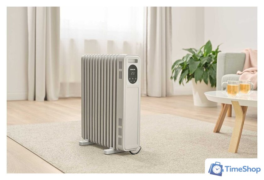 Масляный радиатор Sencor SOH 6213WH - Изображение №8 — Интернет-магазин Time-Shop