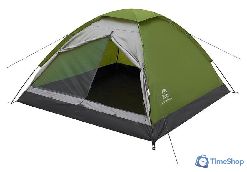 Треккинговая палатка Jungle Camp Lite Dome 3 (зеленый/серый) - Изображение №4 — Интернет-магазин Time-Shop