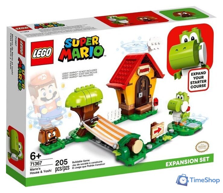 Конструктор LEGO Super Mario 71367 Дом Марио и Йоши. Дополнительный набор - Изображение №1 — Интернет-магазин Time-Shop