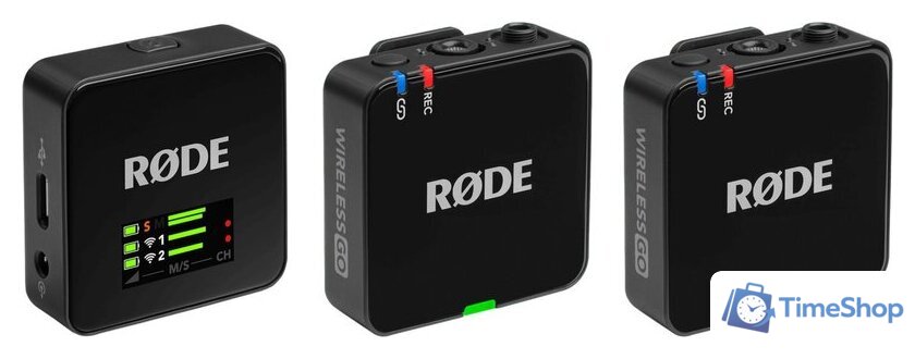 Радиосистема RODE Wireless GO Gen 3 (черный) - Изображение №1 — Интернет-магазин Time-Shop